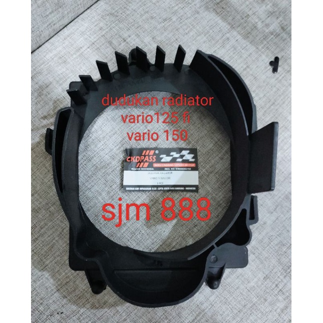 dudukan radiator vario125 fi / vario 150