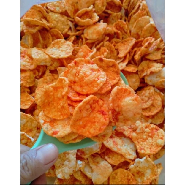 

blinjo pedas,manis✓kentang udang pedas manis✓kripik sukun 250gr