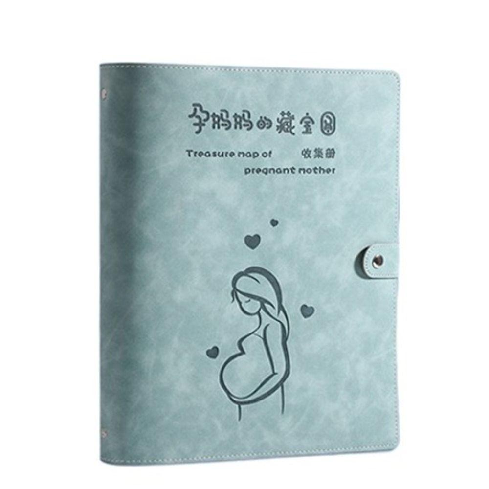 Mxbeauty Gravida Pregnancy Booklet Waterproof High Quality Type-B ultrasonic Examination A4 A5 Files Holder Hadiah Untuk Gravida Harta Karun Peta Ibu Hamil