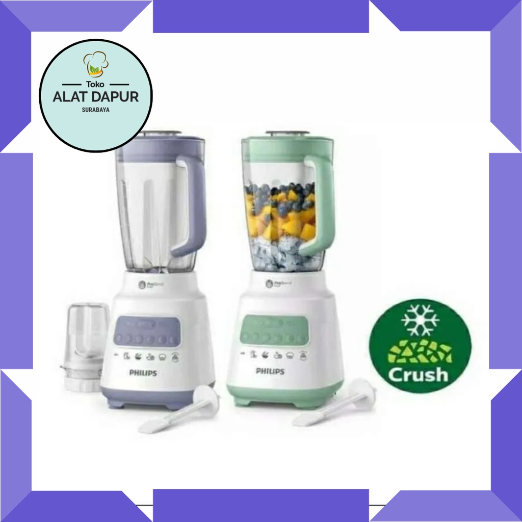 PHILIPS blender plastik 2L HR 2221 problend es batu HR2221 ori