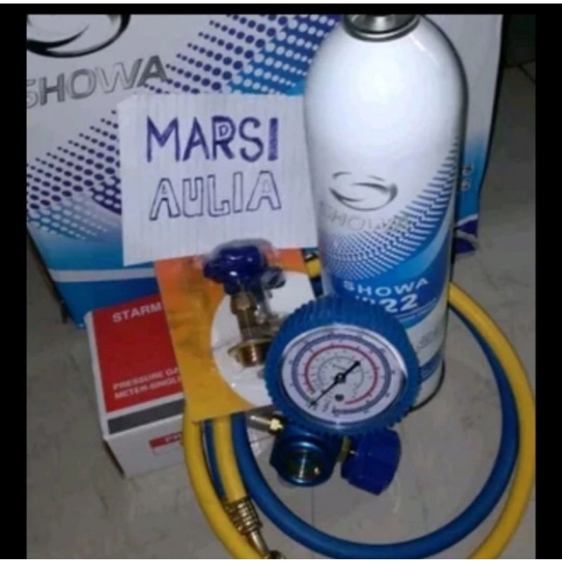 paket lengkap showa r22 tanaka yukio fre on AC manifold sightglass
