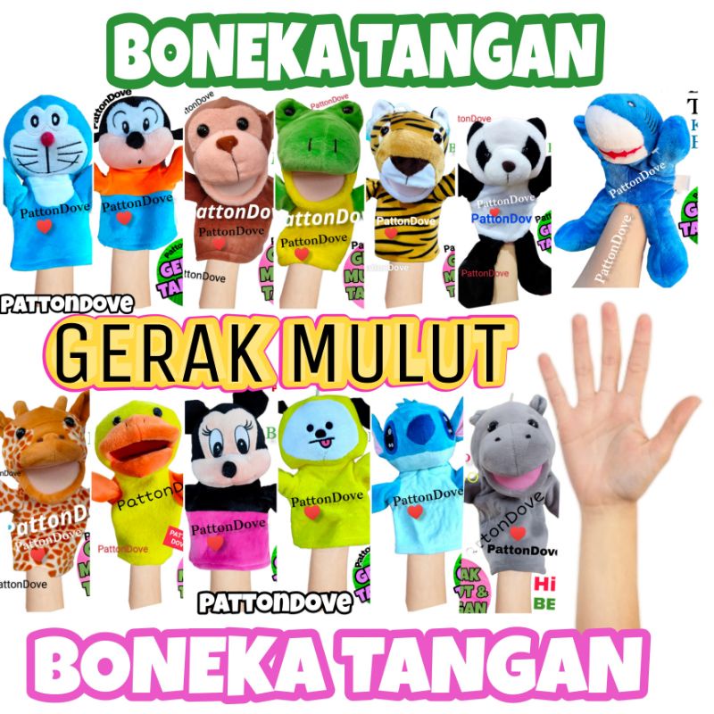 BONEKA TANGAN KARAKTER MAINAN ANAK BAYI FINGER PUPPET MAINAN EDUKASI KARAKTER BONEKA TANGAN PREMIUM HAND PUPPET ANIMAL BINATANG HEWAN KARAKTER BONEKA DONGENG BAHAN BAGUS BONEKA TANGAN SUPER PREMIUM