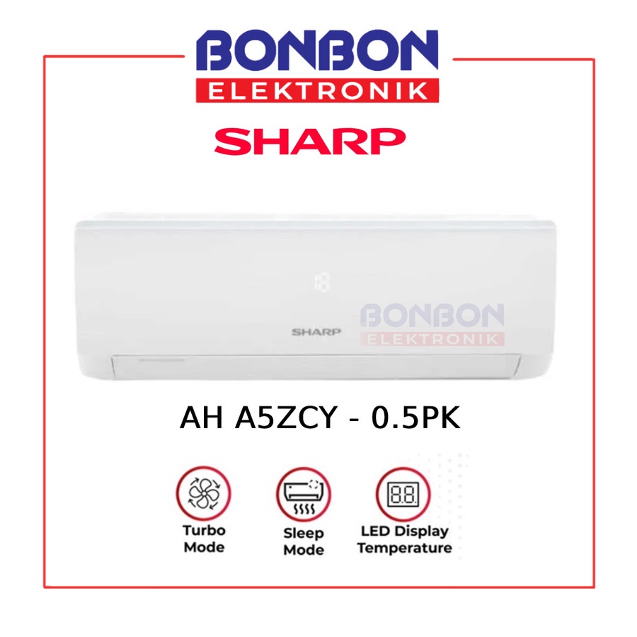 Sharp AC 1/2PK AH-A5ZCY 0.5 PK Split Standard / AH A5ZCY