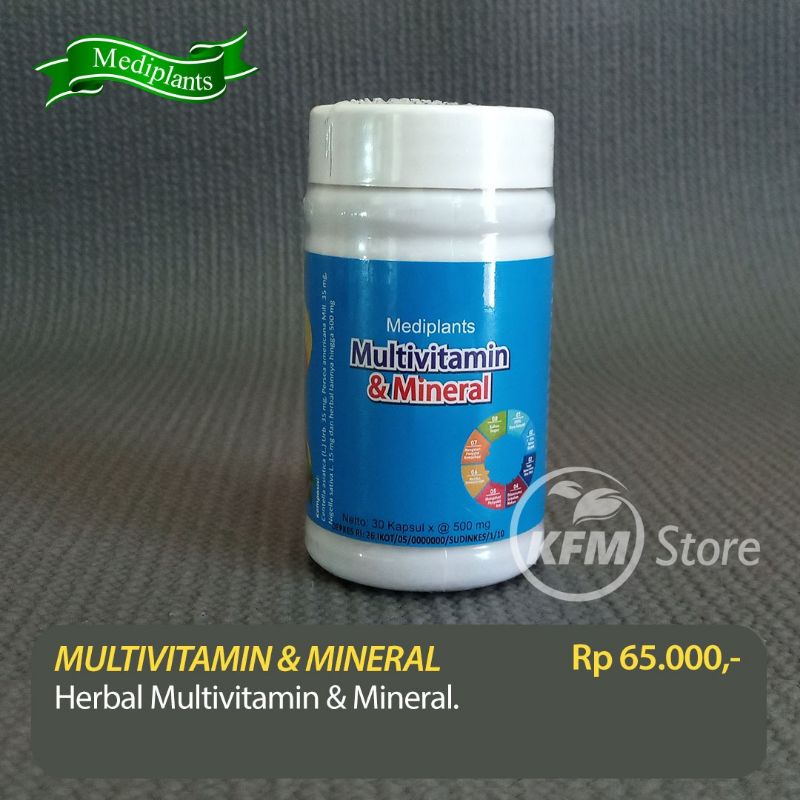 Herbal Multivitamin&  Mineral - Mediplants