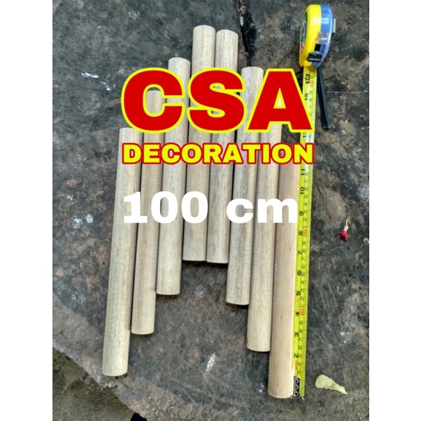 

TONGKAT KAYU PRAMUKA POLOS 100 CM