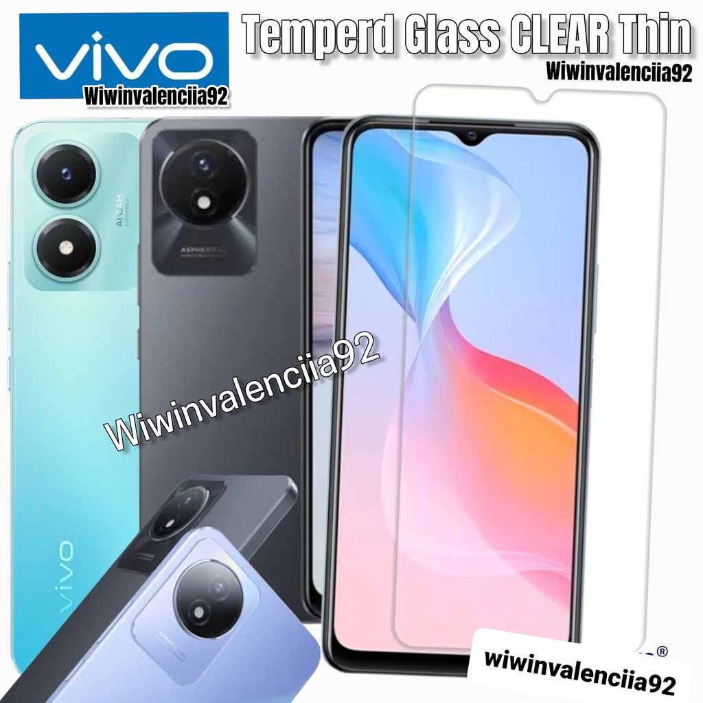 Tempered REQUEST VIVO Y02 Y02s Y01 Y75 Y1S Temperd Glass Clear-Bening/Bluelight Glossy/Blue Light Matte/Anti Glare-A-Minyak-OIL Mate Doff/Anti SPY Privacy-Tidak Bisa lihat Dari samping-Black-Hitam-Gelap/Tempred kaca Full Cover Custom Coverage- 4G 5G S Y