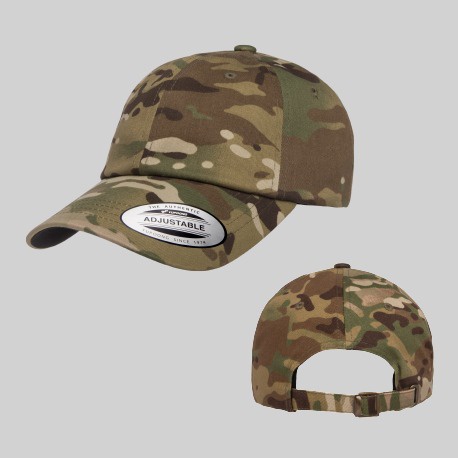 Topi Flexfit Multicam Low Profile 6245MC Yupoong