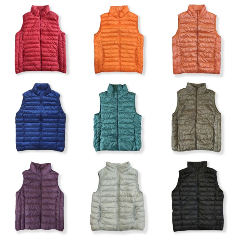 UNIQLO ULTRALIGHT VEST JACKET / VEST BULANG / VEST GELEMBUNG / VEST BULU ANGSA / VEST ULTRALIGHT / FUFFER VEST / BULU ANGSA  / JACKET ULTRALIGHT / FUFFER JACKET /ROMPI / ULTRALIGHT / VEST  / JAKET  / UNIQLO