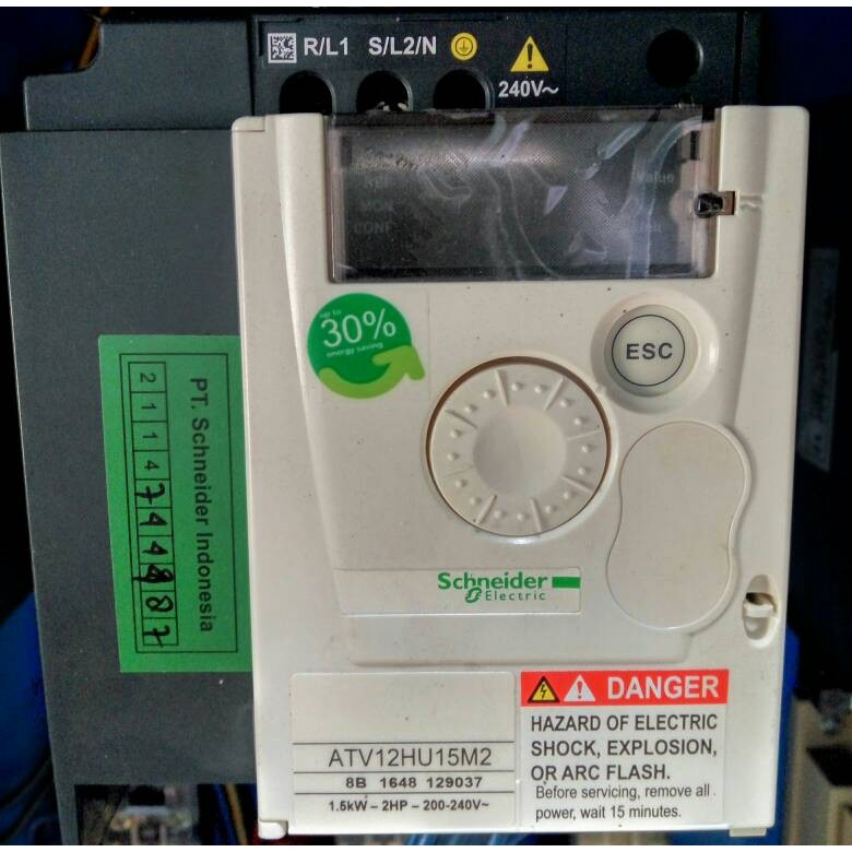 Inverter Schneider 1.5kw 1.5 kw 220V ATV12HU15M2 inverter 1,5kw 2HP