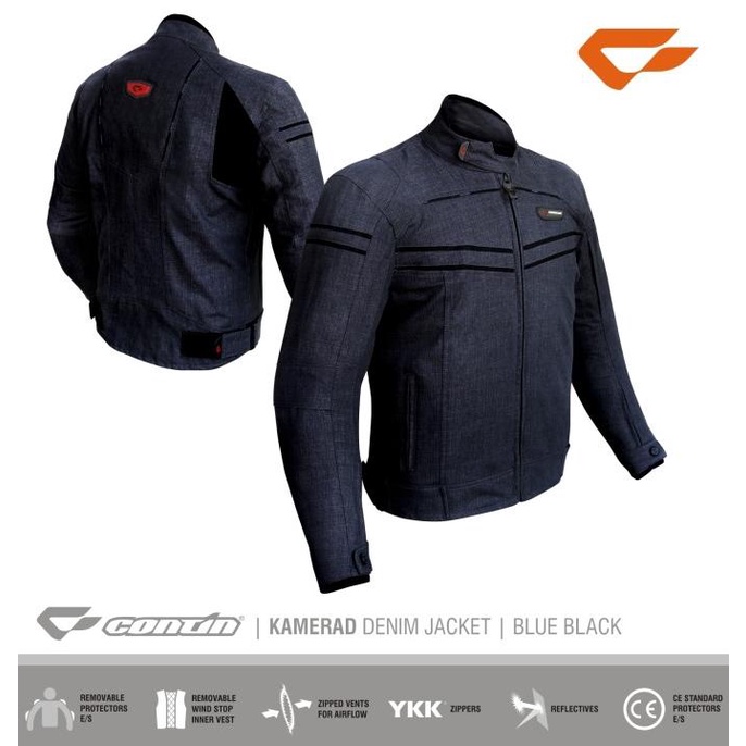 Jaket Contin Kamerad denim