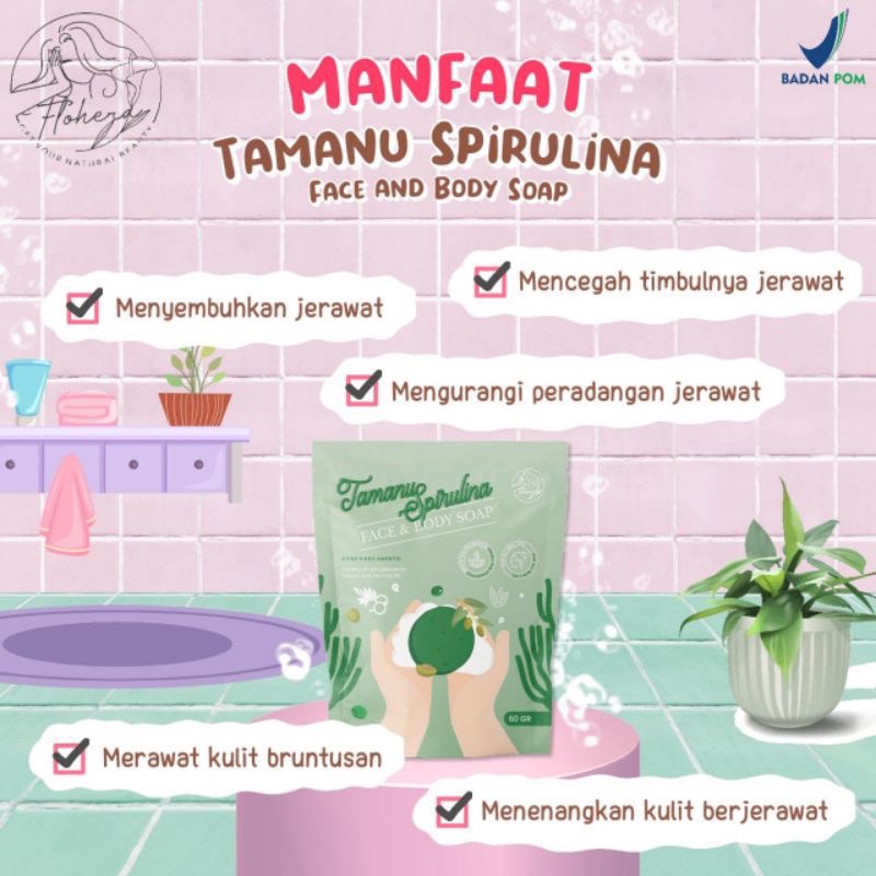 Flohera Tamanu GLYKOJIC Chroma Bright Sabun Soap