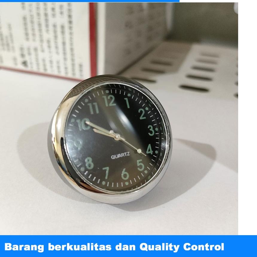 BestSeller  Jam Mobil Analog - Jam Dashboard Mobil - Dekorasi Mobil Jam Mini Quartz Hiasan Dashboard