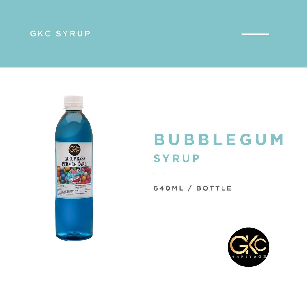 

Premium.. Sirup Permen Karet / Bubble Gum BubbleGum Syrup Minuman GKC Heritage 640 ml (Import Quality) SER