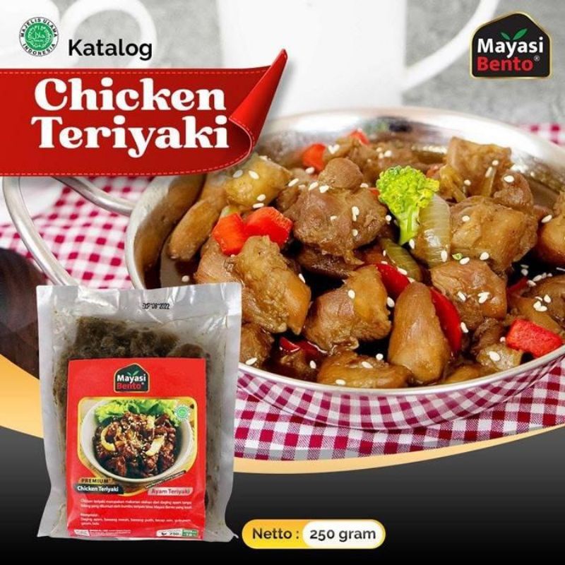 

Mayasi Bento - Chicken Teriyaki 250gr