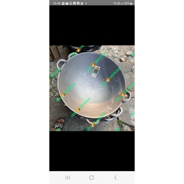 kuali cor besi 30 in kuping wajan cor besi 75 cm kenceng besi cor