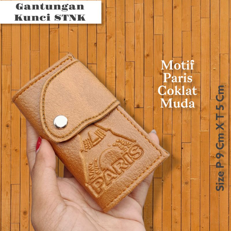 GANTUNGAN KUNCI STNK MOTIF PARIS