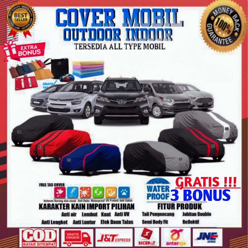 Cover Mobil Avanza Ertiga Hrv Brio Mobilio Xenia Jazz Agya Yaris Calya / Sarung Mobil Tutup Mantel