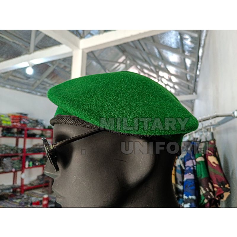 baret camel hijau Kostrad