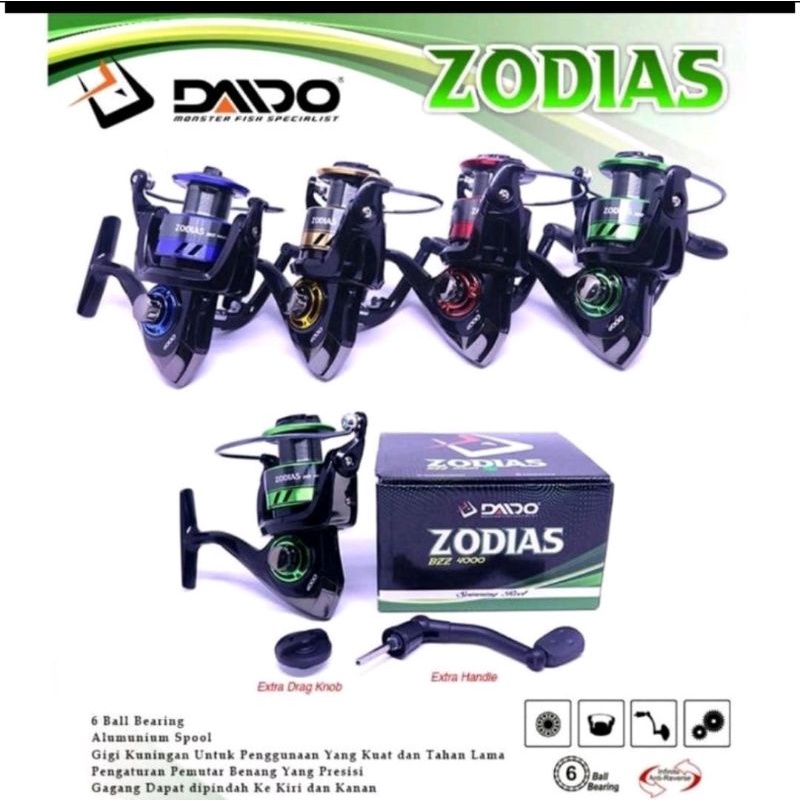 Reel Daido Zodias 1000,2000,3000,4000,6000