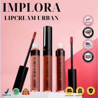 Image of Implora Urban Lip Cream/Implora Lip Cream/Implora Murah new 20 shade