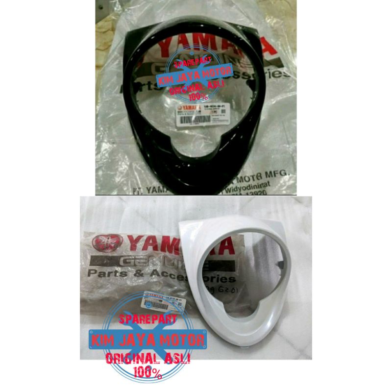 Batok lampu depan Fino karbu hitam original