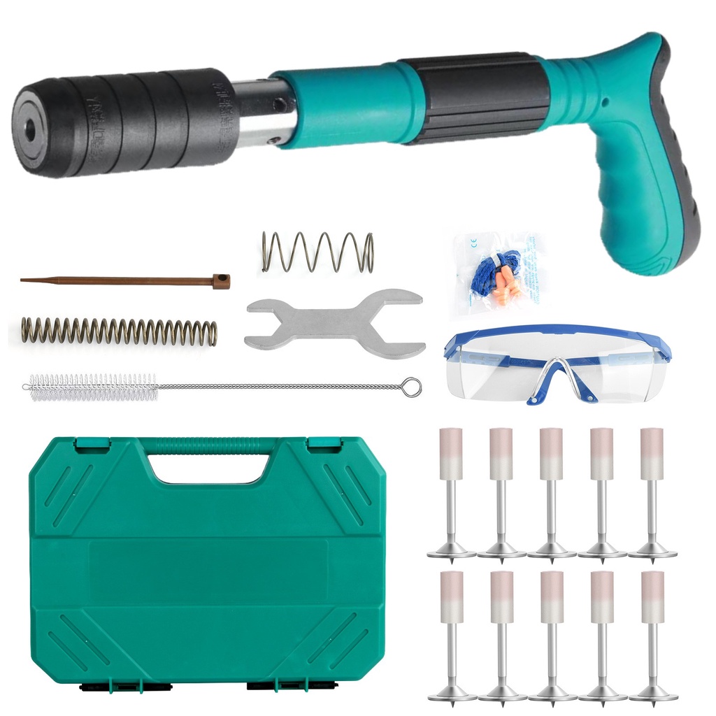 New MY STOCK Manual Steel Nails Gun Concrete Rivet Tool Steel Rivet Gun Tufting Gun Wall Anchor Wire