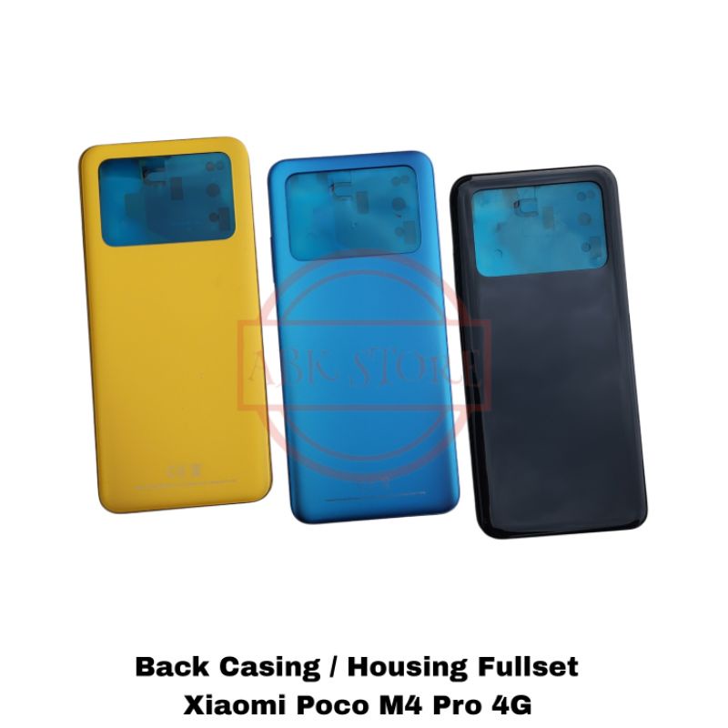 BACK CASING - KESING - HOUSING XIAOMI POCOPHONE POCO M4 PRO 4G BACKDOOR FULLSET