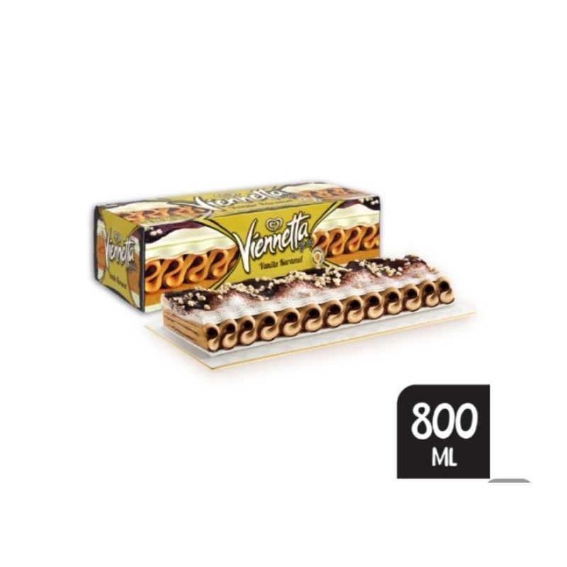 

walls ice cream viennetta gold vanilla caramel 800ml