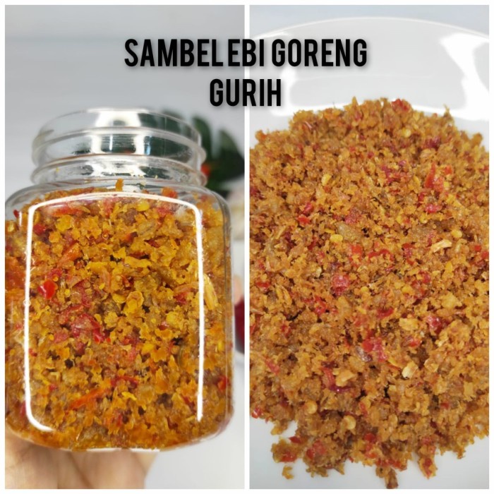 

Asa Sambel Ebi/Sambal Ebi/Ebi Khas Kalimantan/ Sambal Pedas/Ebi Kering/Ebi