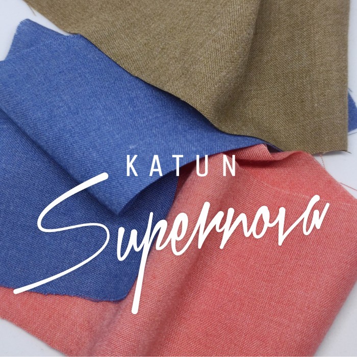 Kain Katun Supernova Super Nova Eceran Meteran