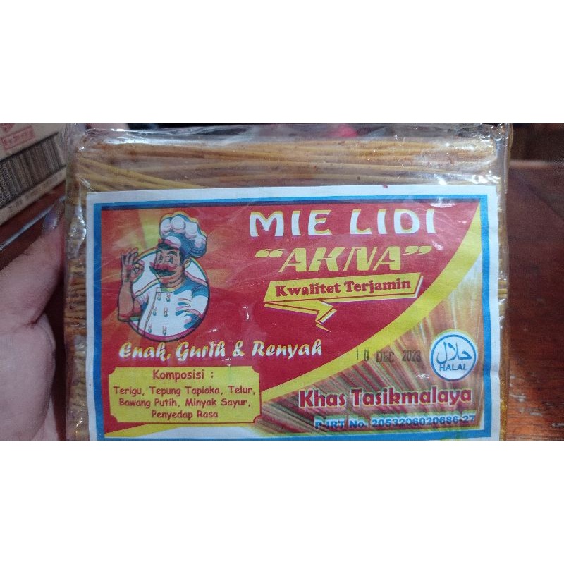 Mie lidi enak gurih dan renyah isi 25 pcs