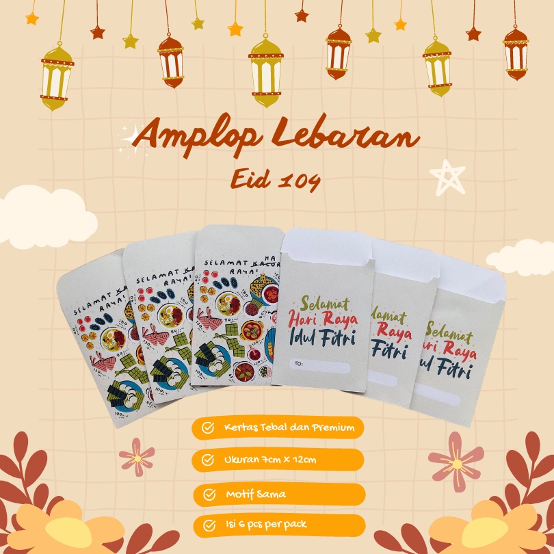 

AMPLOP PREMIUM LEBARAN HARI RAYA IDUL FITRI ANGPAO MODEL CANDY PERMEN MURAH
