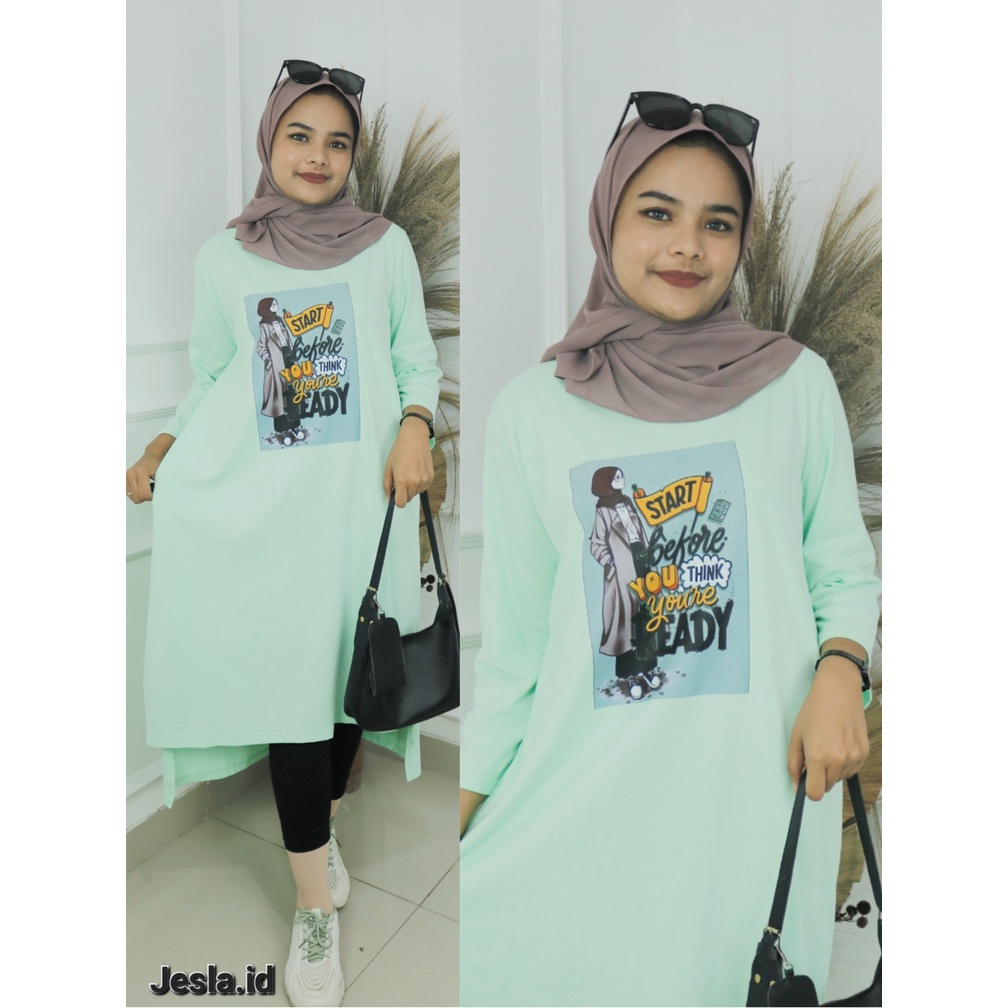 Kaos Oversize Wanita Star midi dress Bahan kaos katun combed 24S Aplikasi sablon ukuran s- xxl ld 90 - 120 cm Long tunik wanita jumbo Gamis wania model terbaru 2023 Pakaian muslim wanita Midi dress warna warna hitam putih Kaos remaja tanggung