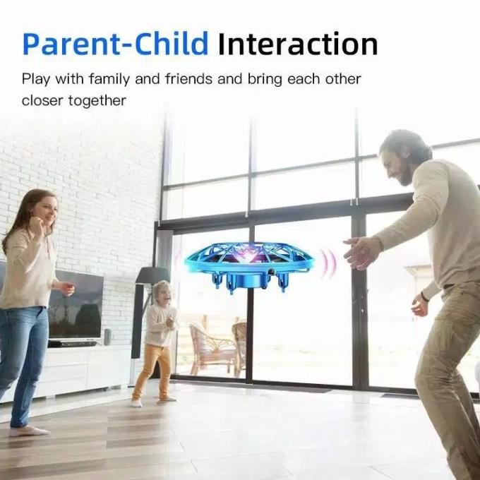 UFO DRONE SENSOR TANGAN MAINAN DRONE TANGAN FLYING UFO HELICOPTER