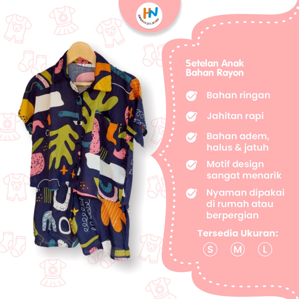 Baju Rumah Setelan Setcel Stelan Piyama Piama Pajamas Tidur Oneset One Set Anak Tanggung Cowok Cewek