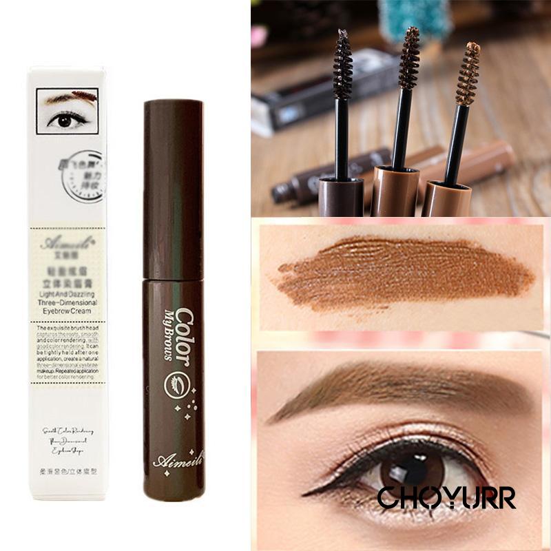 【COD】Eyebrow Gel  3D Penebal Alis Penghitam Alis Eyebrow Browcara Brow Cara Brow Mascara Anti Air Tahan Lama-CH