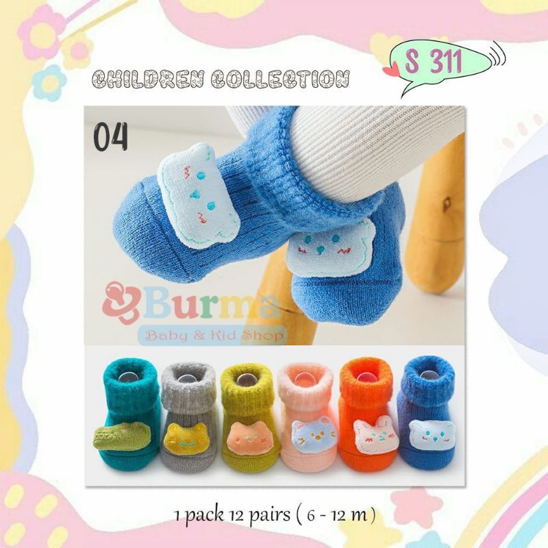 Kaos kaki bayi s311 - 1 box isi 2 pasang kaos kaki