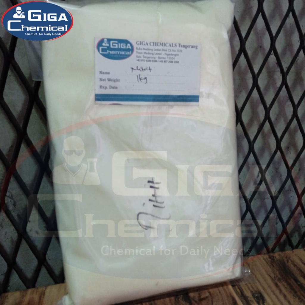 

Nano2 Sodium Nitrite 1kg / Natrium Nitrite