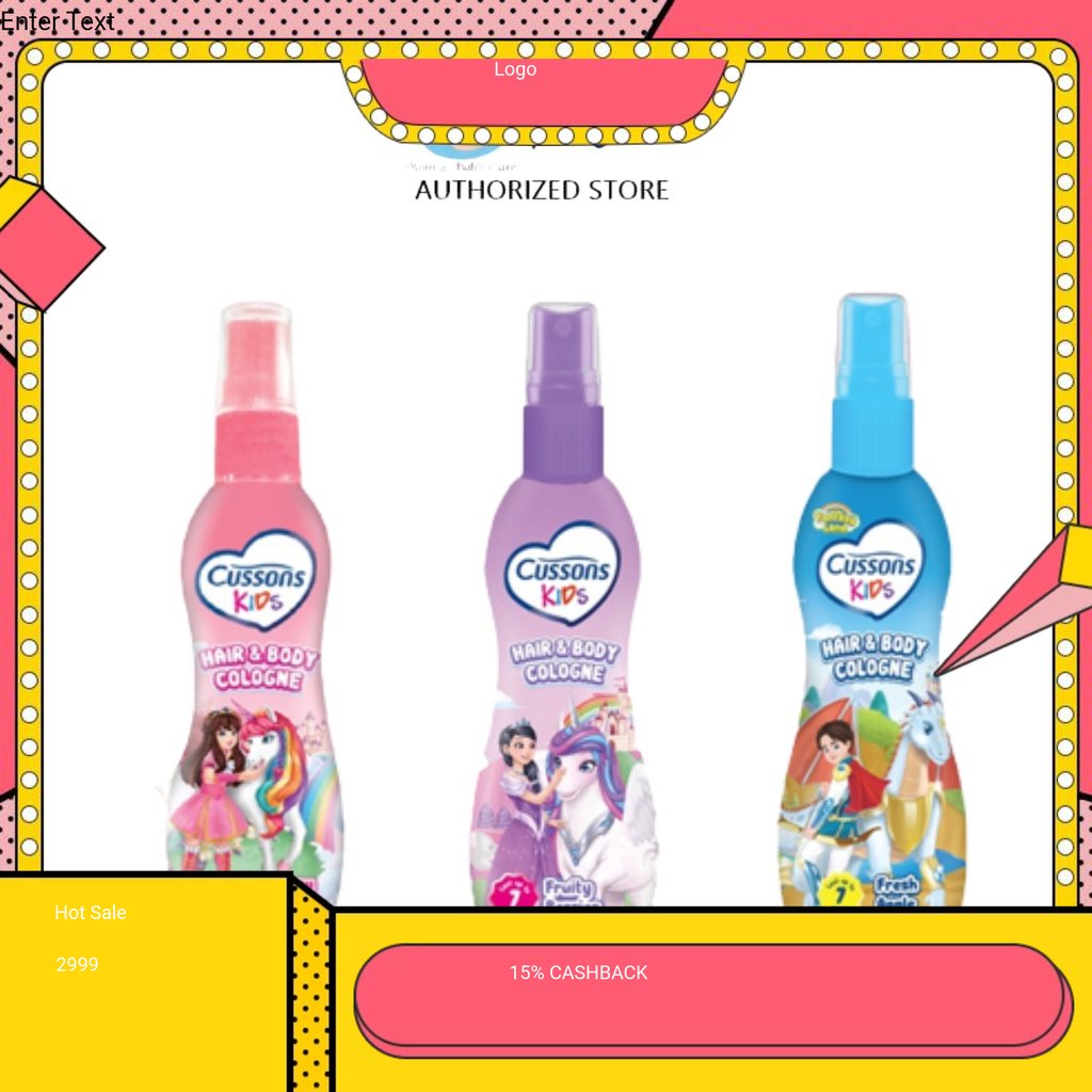 Jual Cussons Kids Cologne 100 ml / Cusson Kids Cologne Pewangi Anak