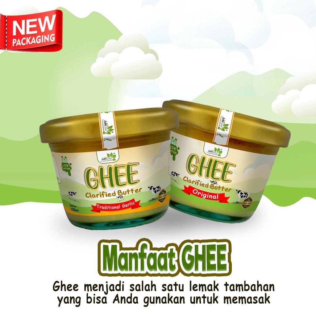 Ghee Butter Mpasi / Butter BB booster Mpasi Ghee SF Naturals Grass Fed Butter
