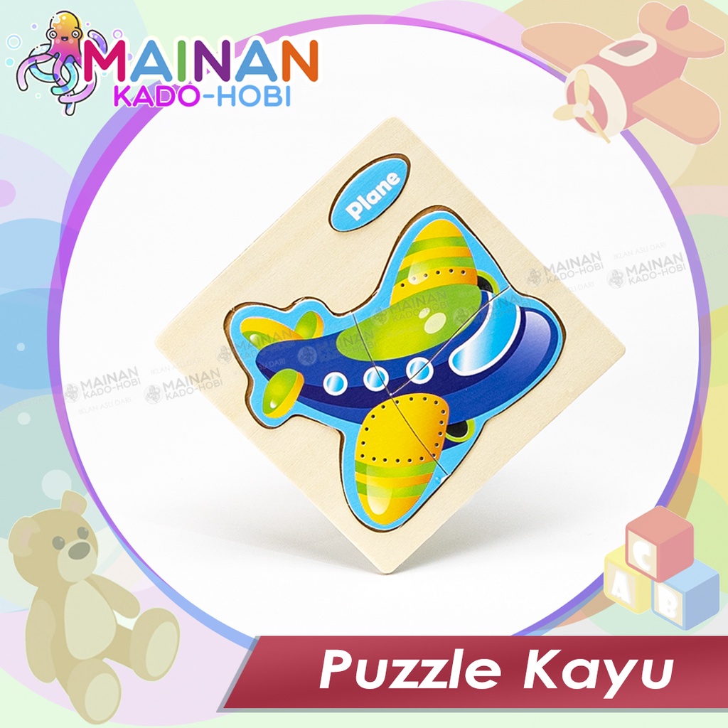 MAINAN MONTESSORI MINI PUZZLE JIGSAW KAYU WOODEN TOYS