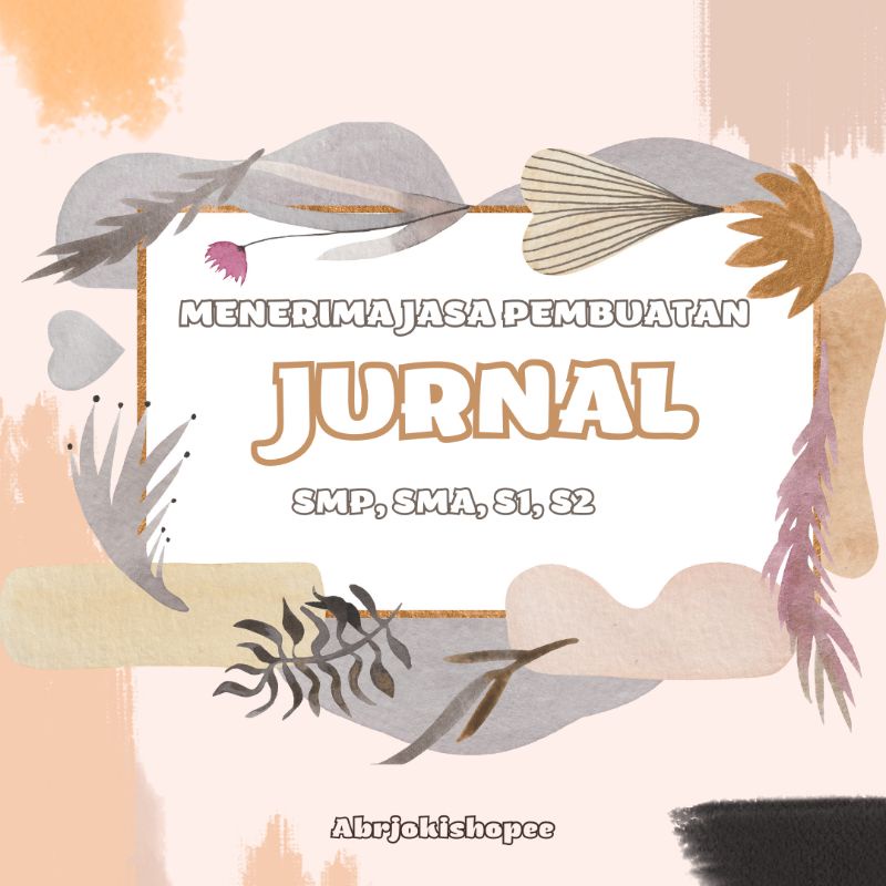 Joki Pembuatan Jurnal Ilmiah