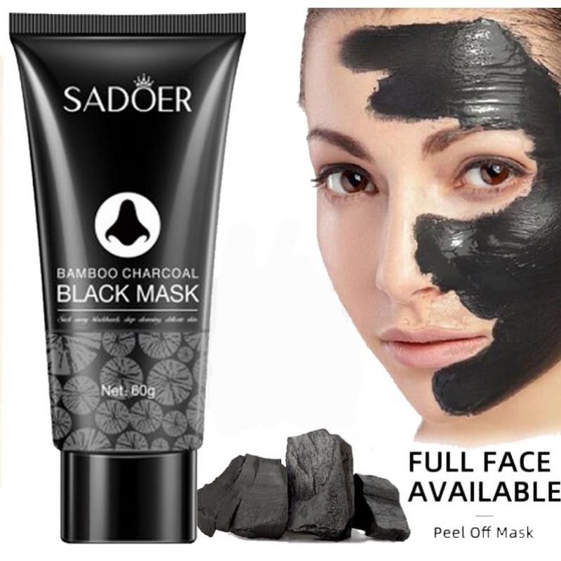 [TUBE] Masker Komedo Black Mask Blackmask Masker Hempas Komedo Peel Off Mask Skincare Masker Wajah