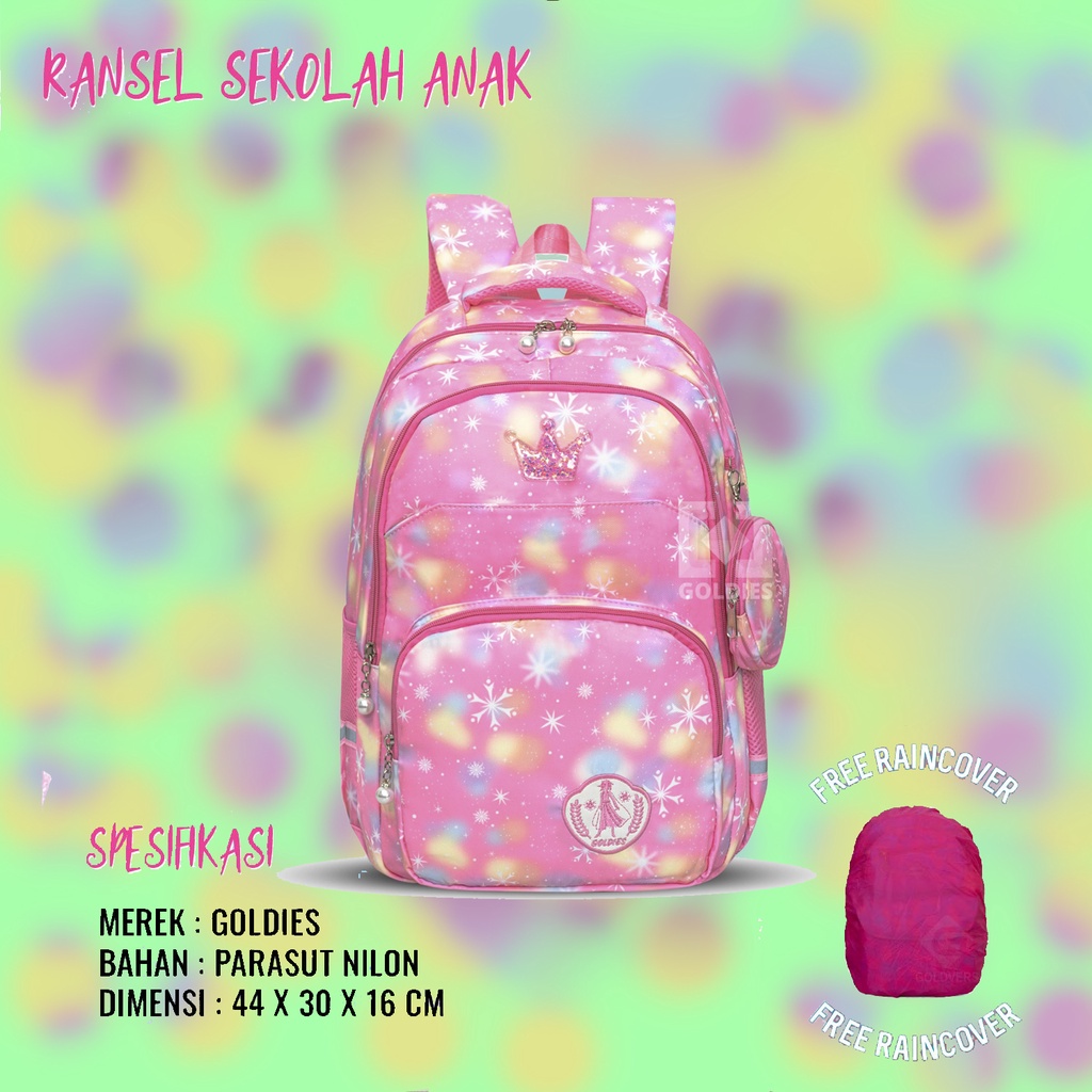 Tas Ransel Anak Sekolah Pempuan Laki-laki Terbaru / Tas Anti Air / Tas Anak Termurah - Kreativogroup