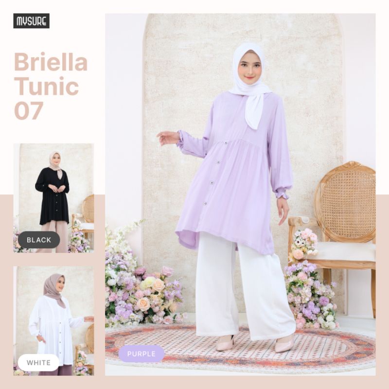 Briella Tunic 07, Tunik Rayon, Tunik Remaja dan Dewasa Terbaru Original by Mysure, Tunik Premium, Tu