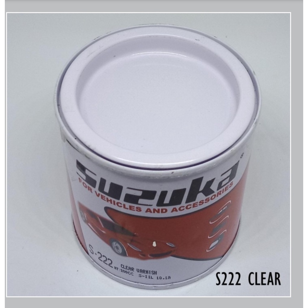 Cat Duco Kayu Besi Premium Suzuka Lacquer 200cc CLEAR / VERNISH