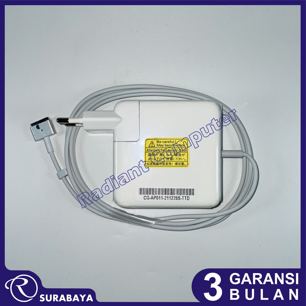 Replacement Adaptor Charger Apple Magsafe 2 60W