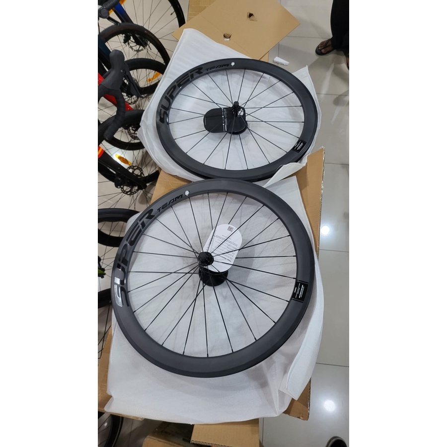WHEELSET SUPER TEAM 700C ROAD, GRAVEL - Rim Brake