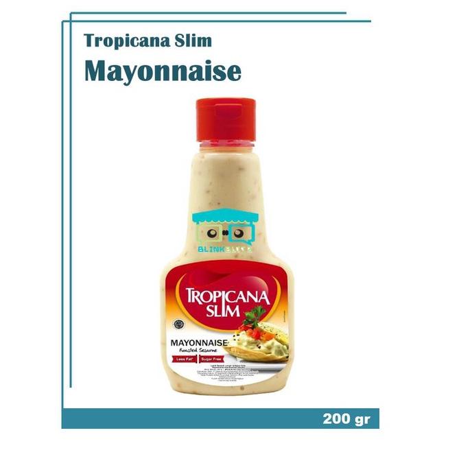

『MPD』 Tropicana Slim Mayonnaise Roasted Sesame 200 gr Mayonaise Rendah Lemak Sugar Free