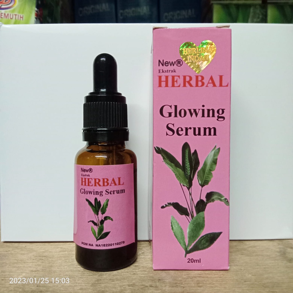 NEW GLOWING SERUM HERBAL PLUS 20 ML